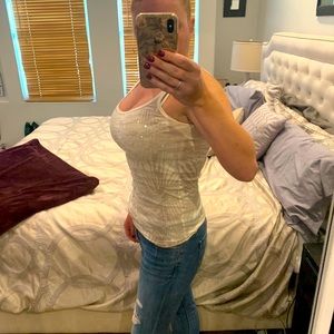 Sparkly Armani Exchange tank